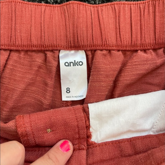 Kmart Rust Shorts - Size 10 - Picture 3 of 5